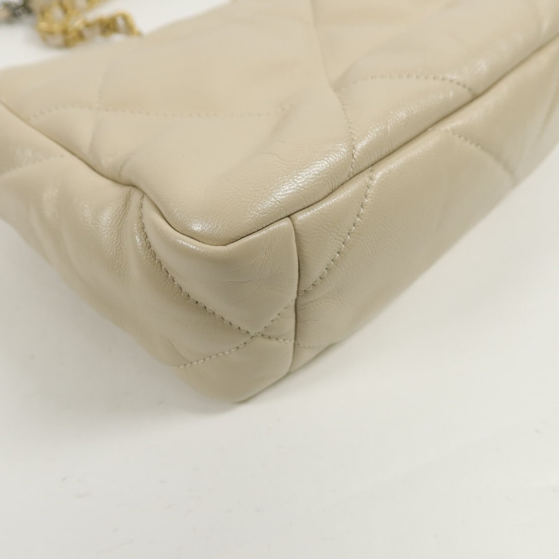 Chanel CC GHW C19 Small Beige - 15