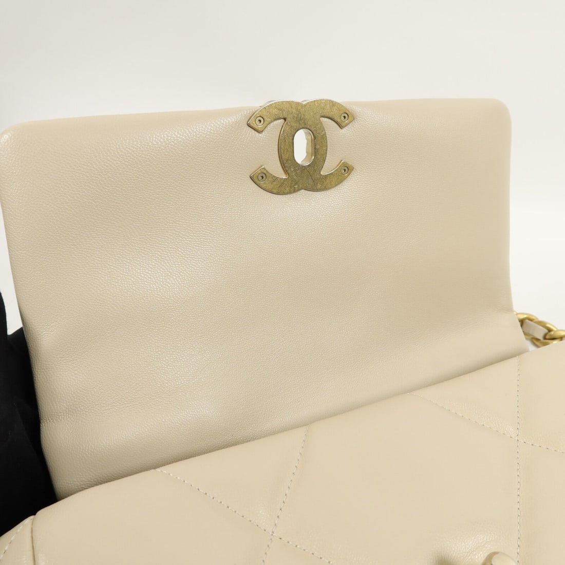 Chanel CC GHW C19 Small Beige - 7