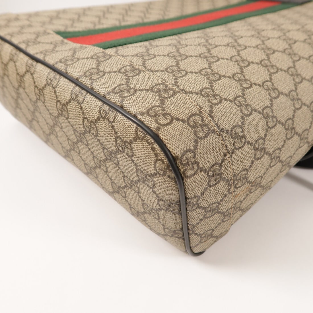 Gucci GG Supreme Backpack Brown - 12