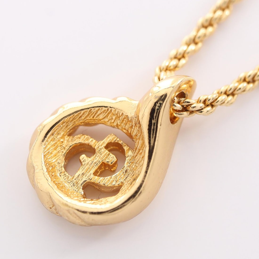 Dior CD Logo Necklace GP - 2