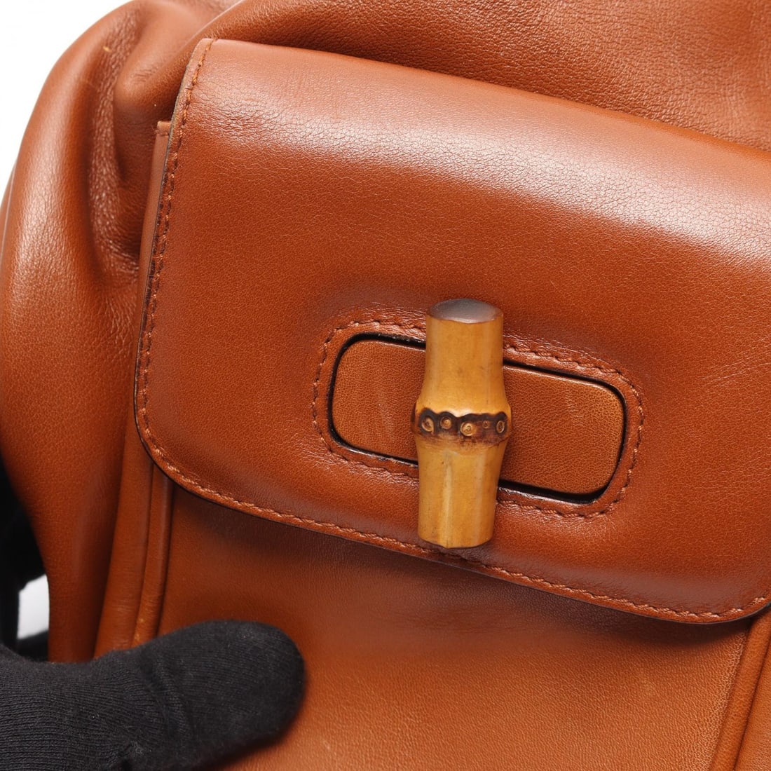 Gucci Bamboo Backpack Brown - 6