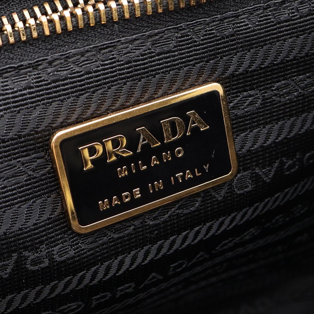 Prada Triangle Logo Handbag Black - 4