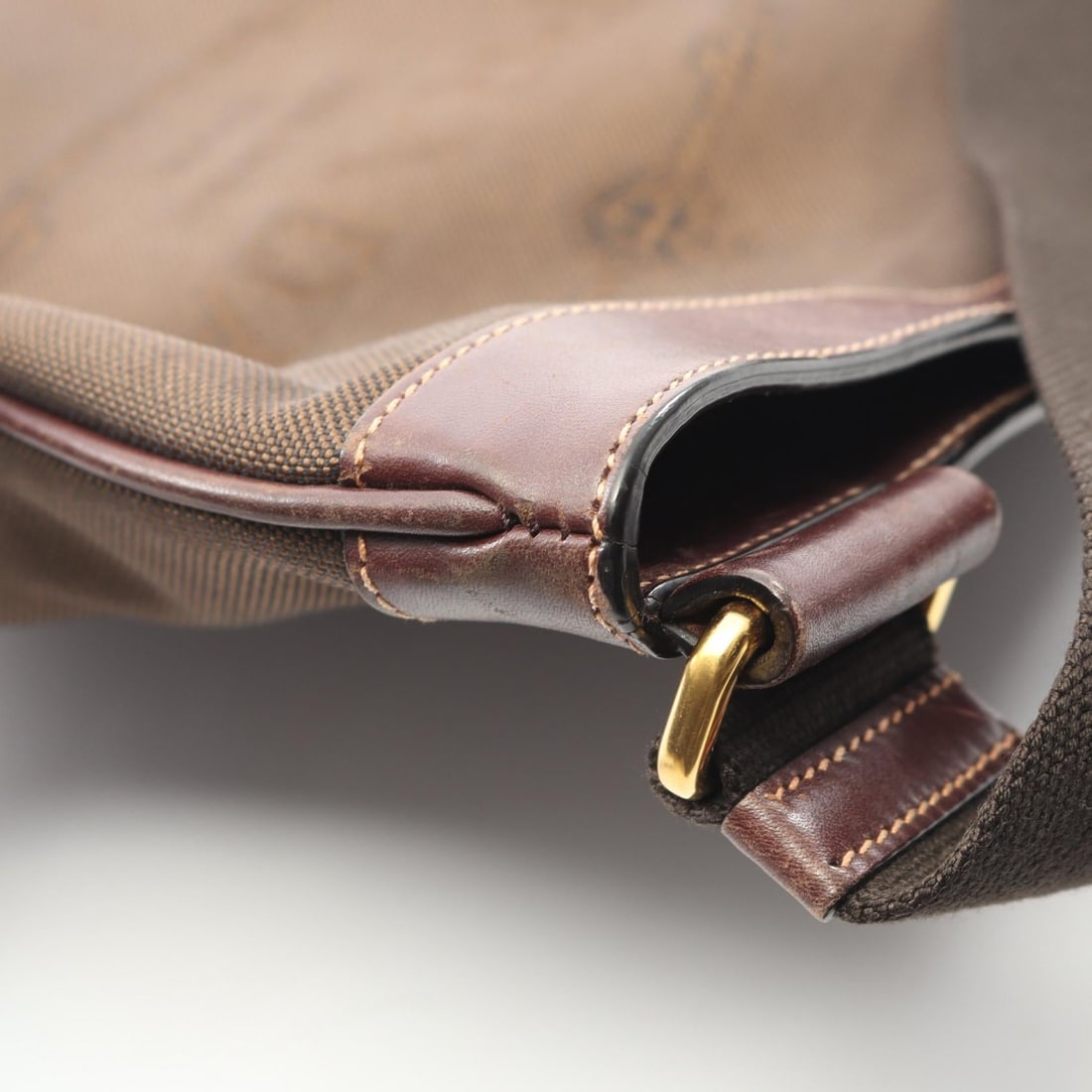 Prada Canvas Crossbody Brown - 9
