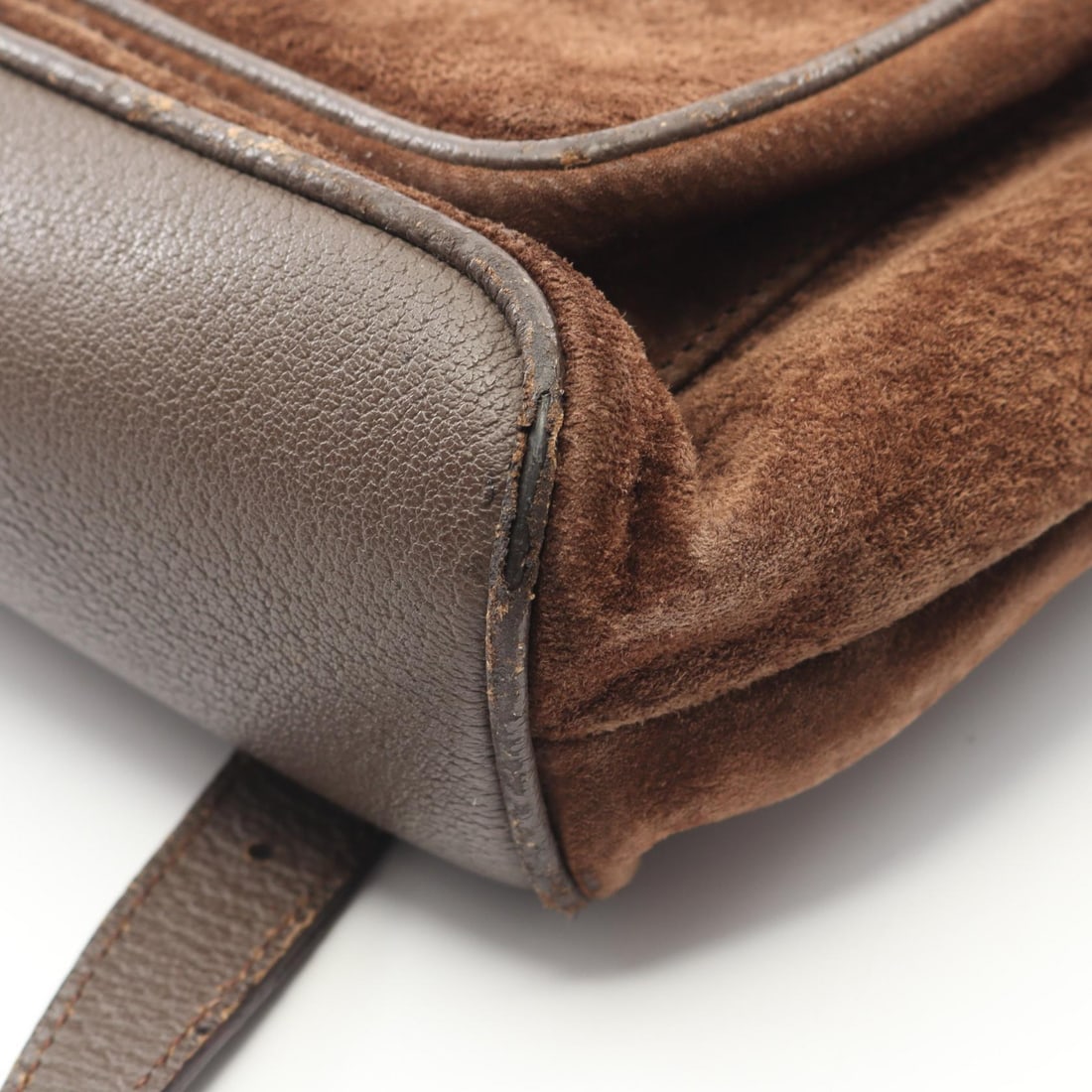 Gucci Bamboo Suede Backpack Brown - 10