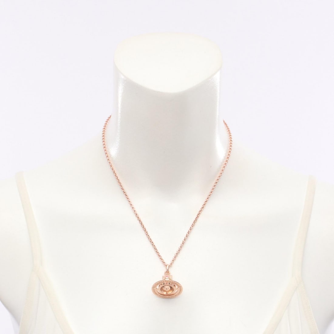 Vivienne New Tiny Orb Gold Necklace - 4