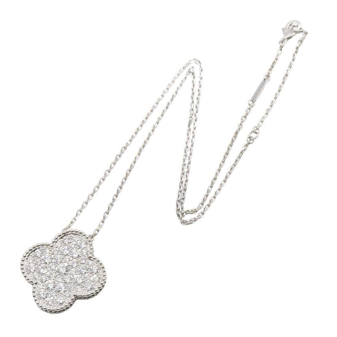 Van Cleef Magic Alhambra Diamond Necklace - 2