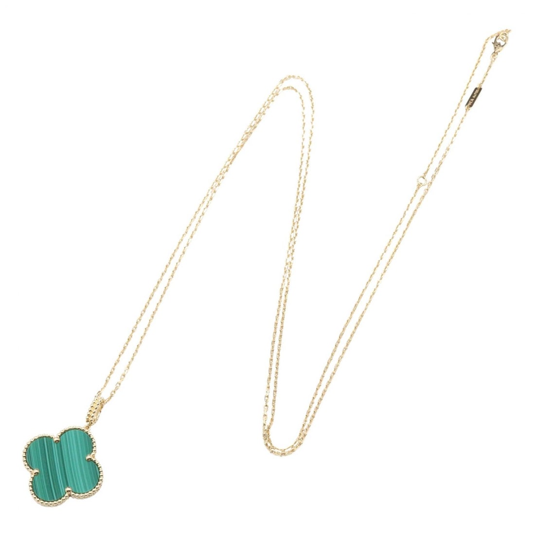 VCA Magic Alhambra Malachite Necklace - 2