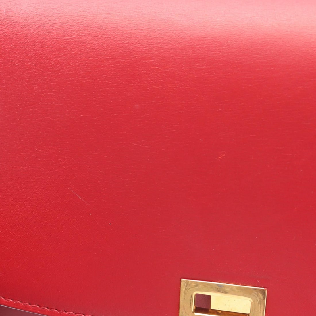 Celine Classic Box Medium Red GHW - 10