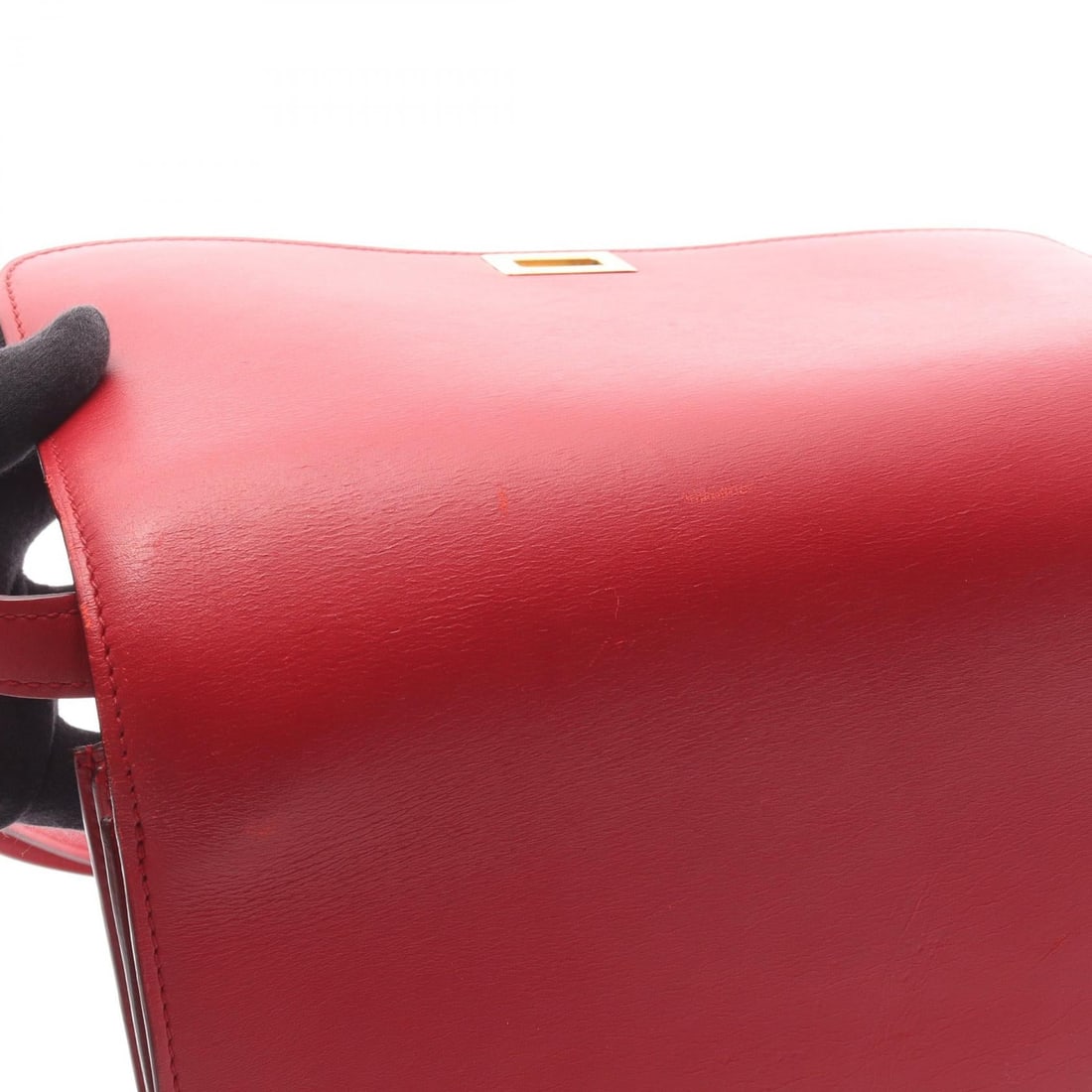 Celine Classic Box Medium Red GHW - 14