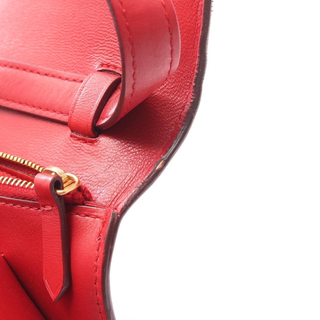 Celine Classic Box Medium Red GHW - 6