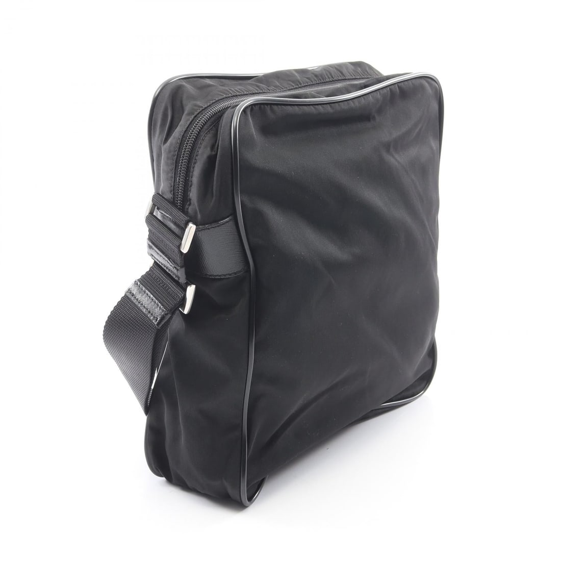 Prada Triangle Logo Shoulder Black - 2