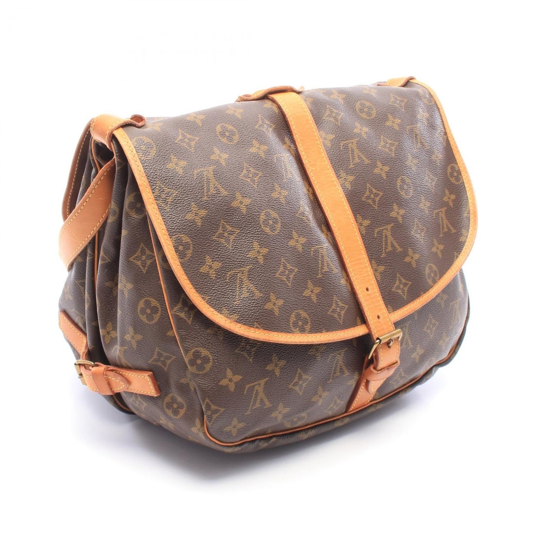 LV Saumur 35 Monogram Brown - 2