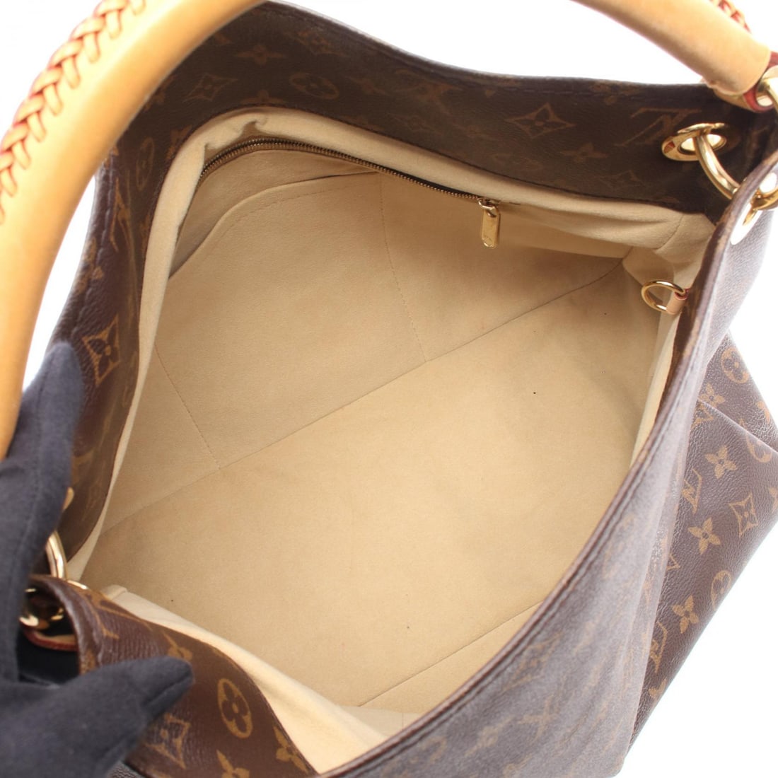 LV Artsy MM Monogram Brown - 3