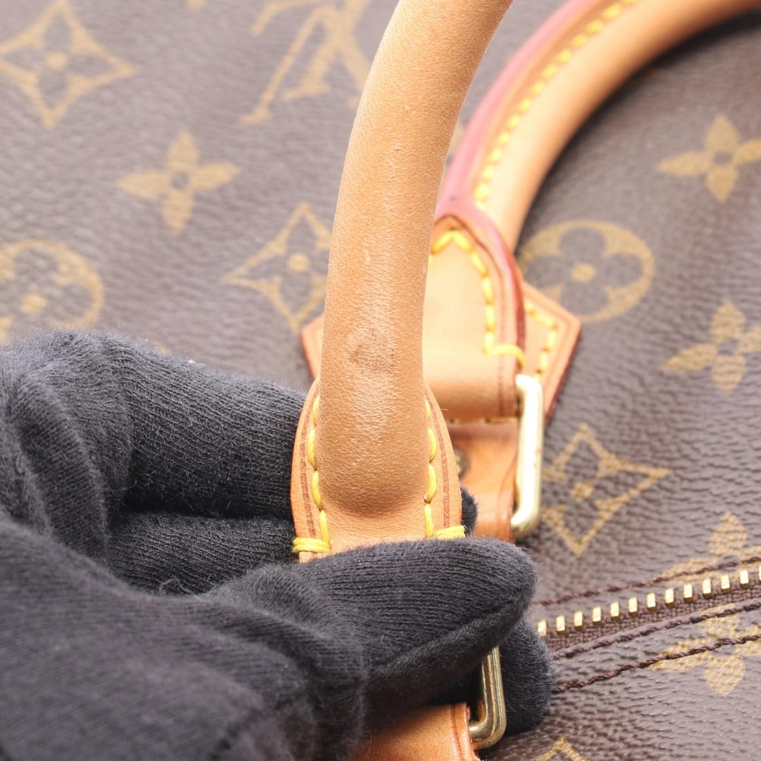 LV Speedy 40 Monogram Brown - 7