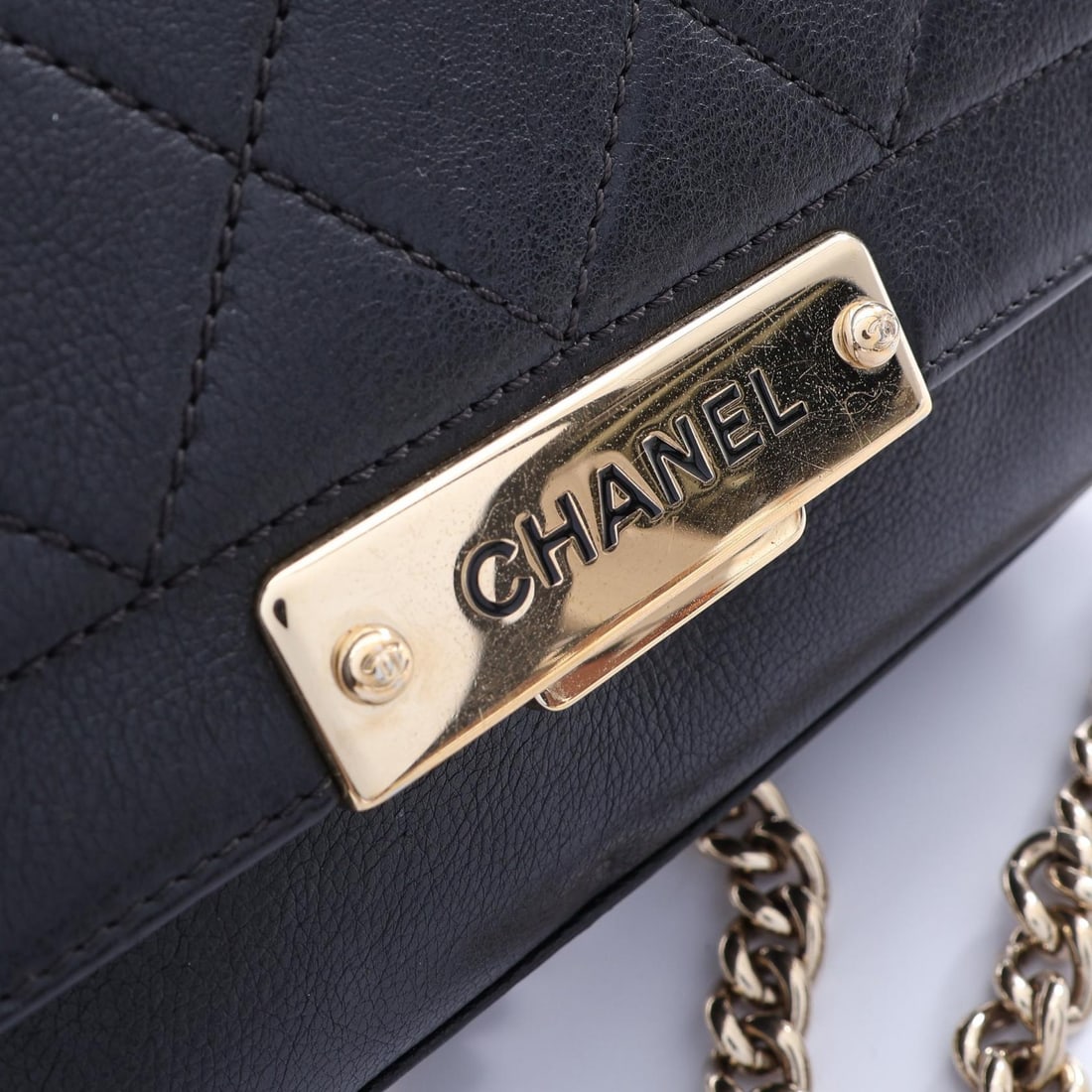 Chanel Quick Label Black SHW - 12
