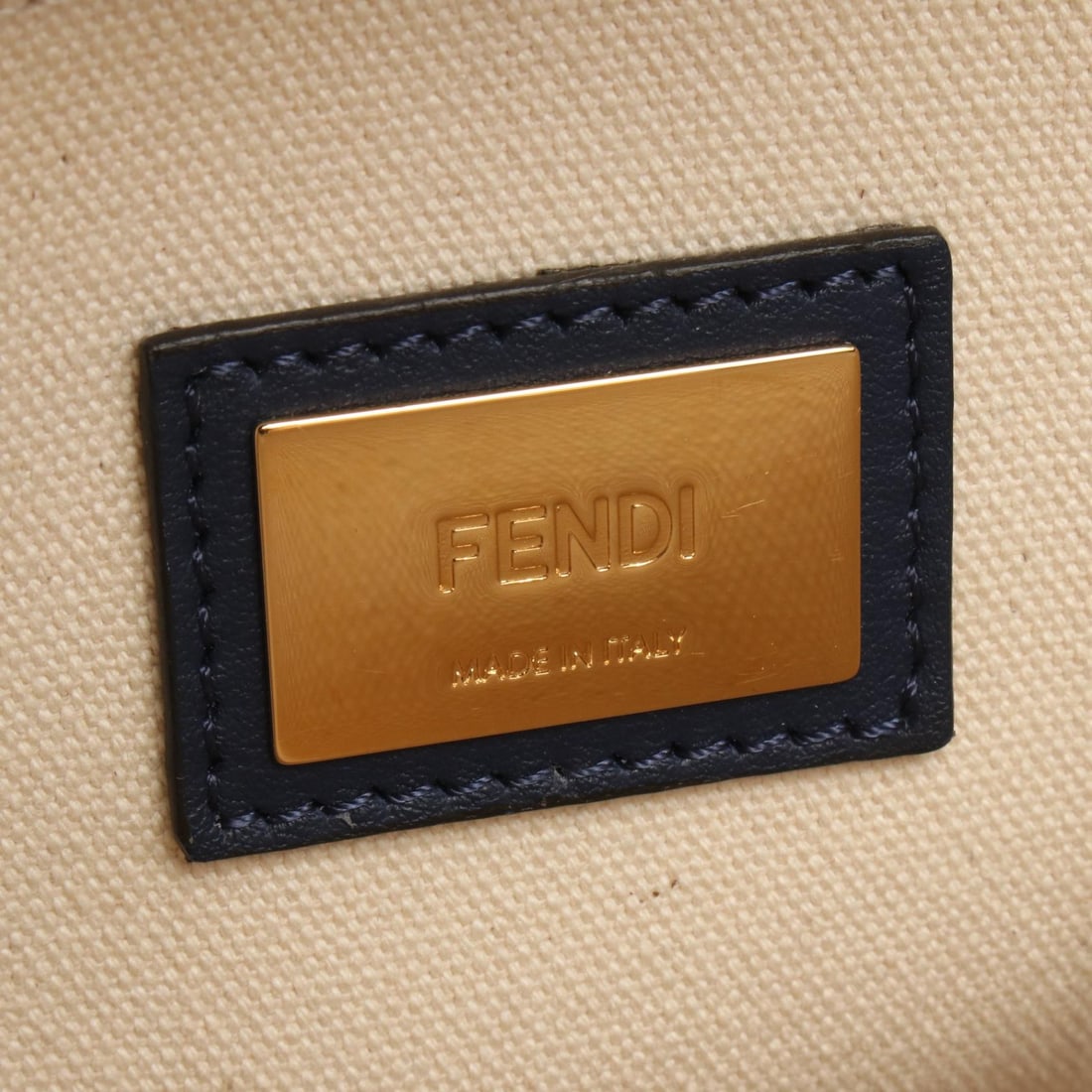 Fendi Peekaboo Regular Beige Multi - 4