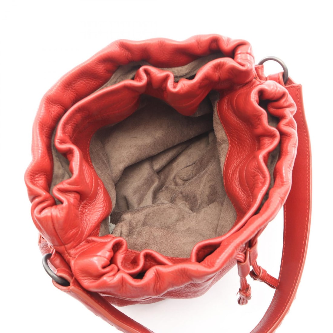 Bottega Intrecciato Drawstring Red - 3