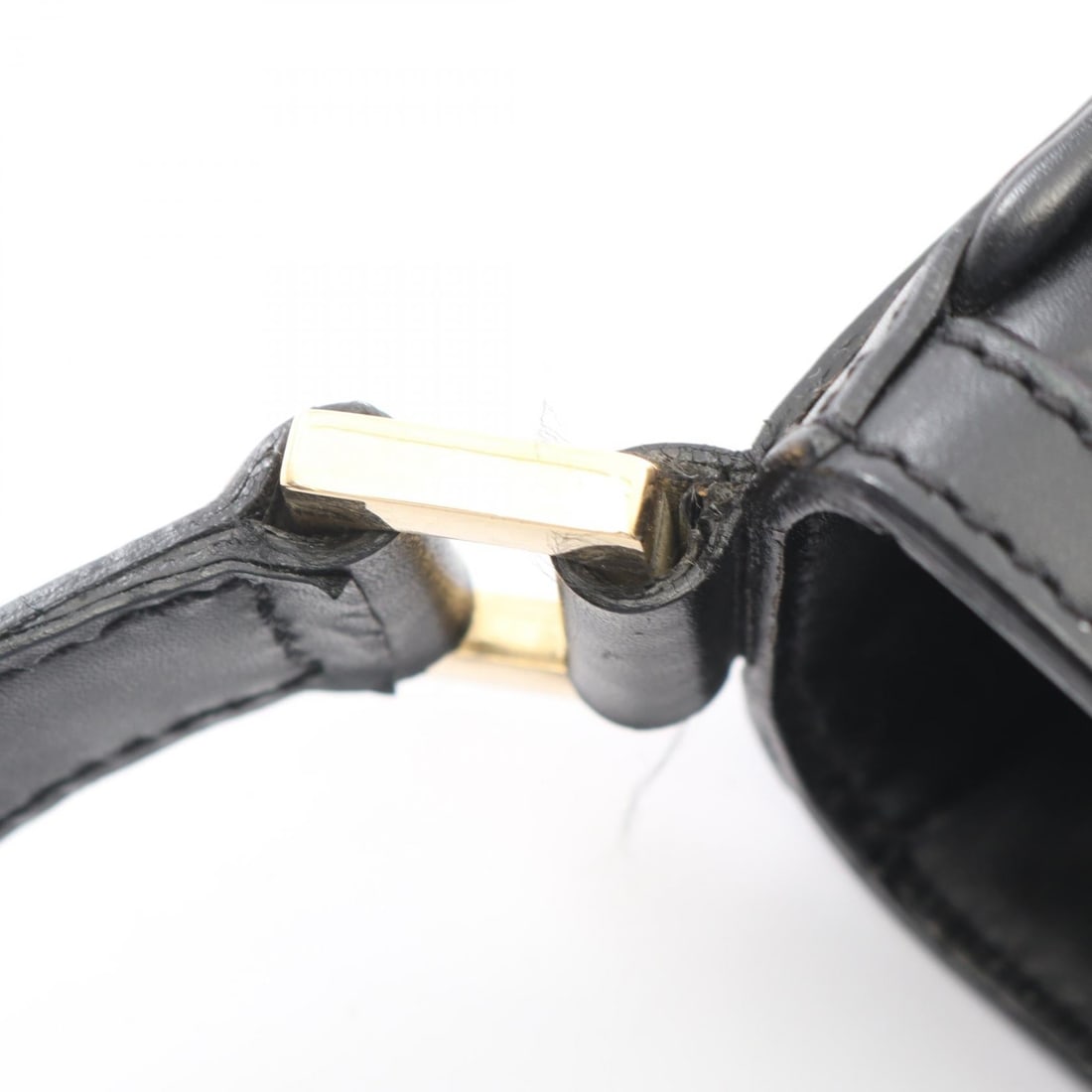 Celine Logo Shoulder Bag Black - 7