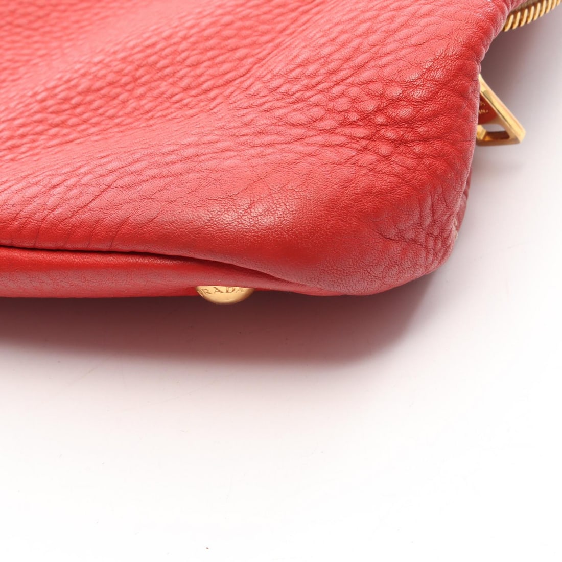 Prada Vitterodino Tote Red - 7