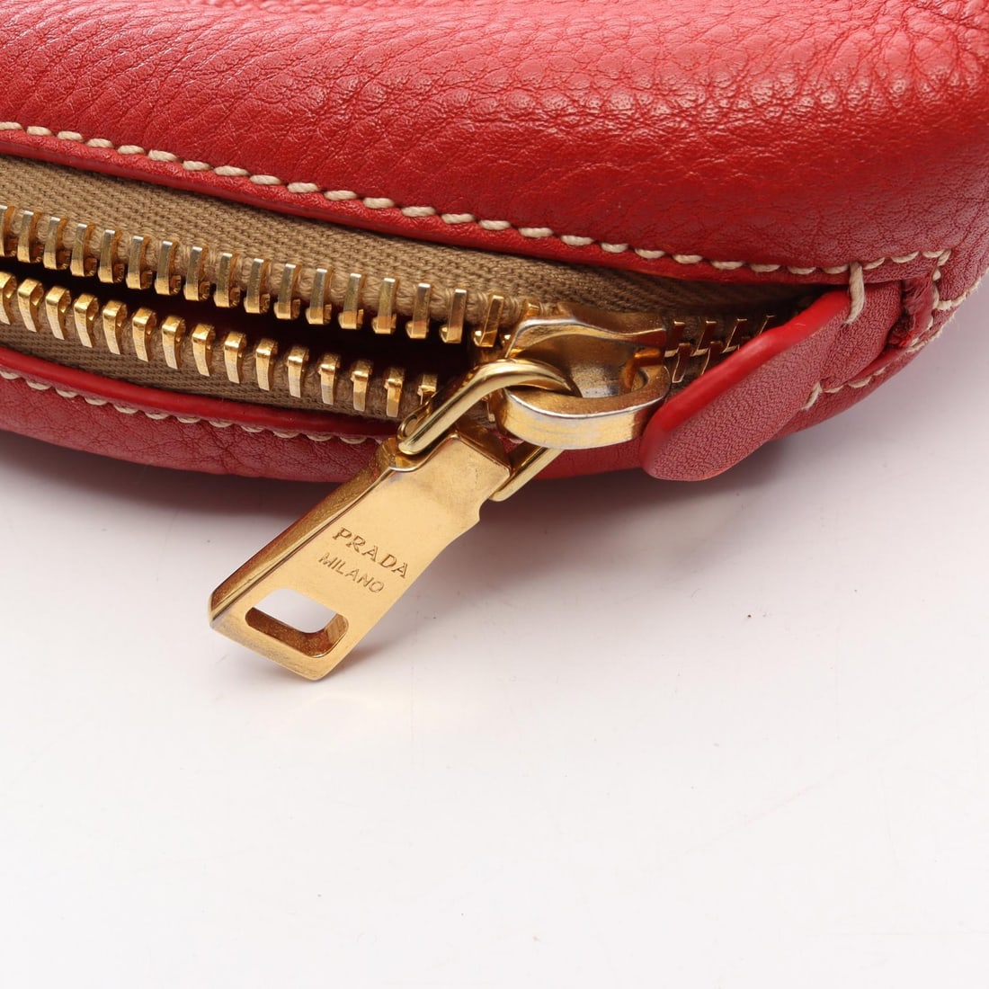 Prada Vitterodino Tote Red - 9