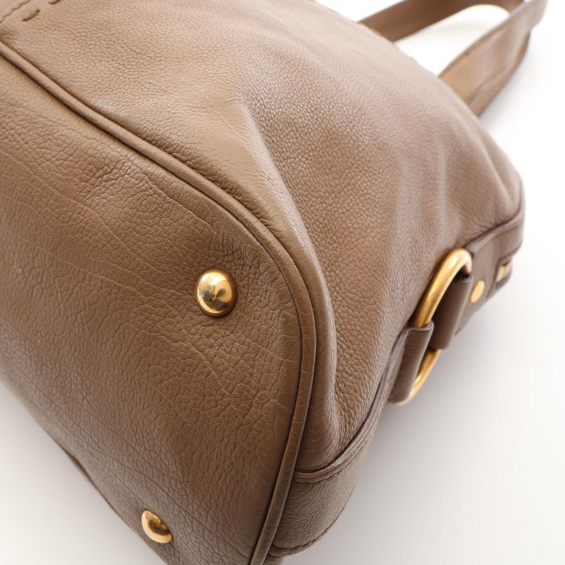 YSL Muse Shoulder Handbag Brown - 5
