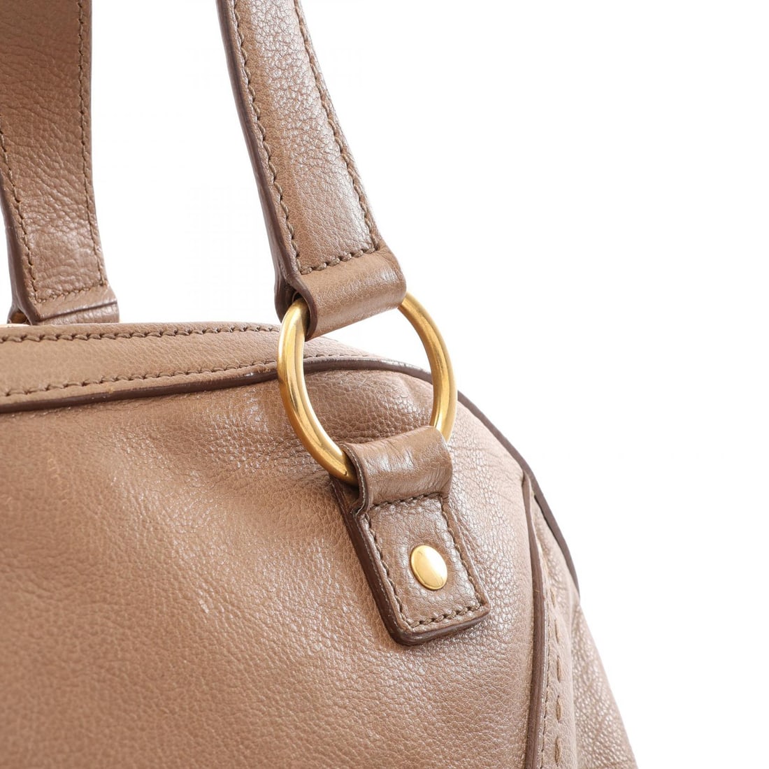 YSL Muse Shoulder Handbag Brown - 6