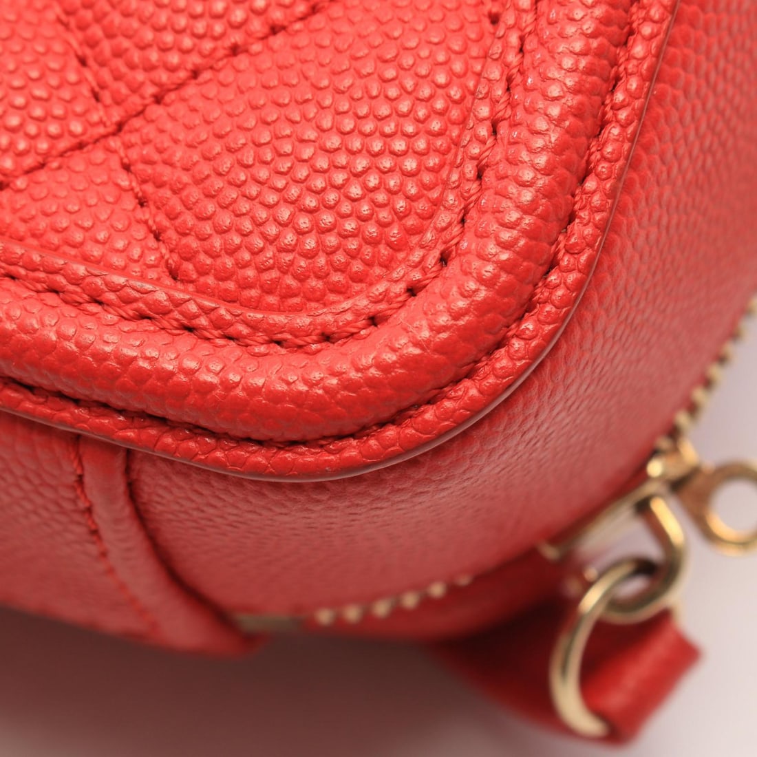 Chanel GHW Figley Vanity Red - 7