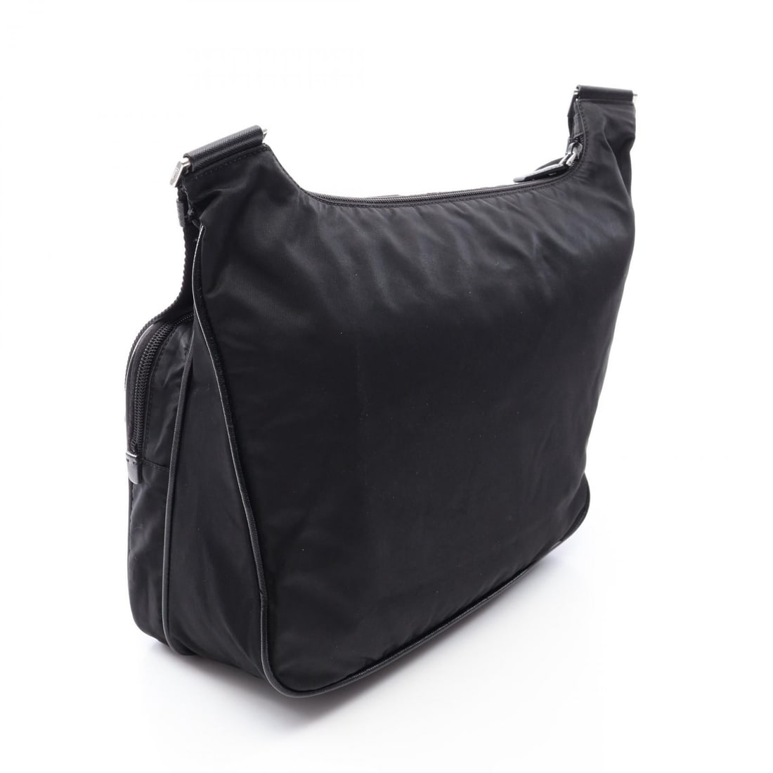 Prada Triangular Plate Shoulder Black - 2