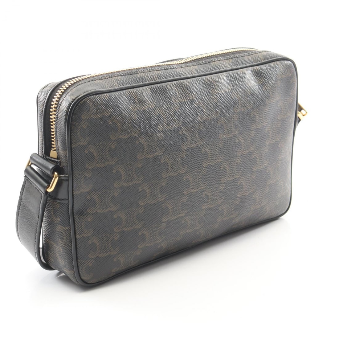 Celine Triomphe Messenger Black - 2