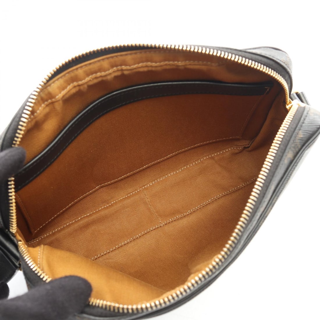 Celine Triomphe Messenger Black - 3