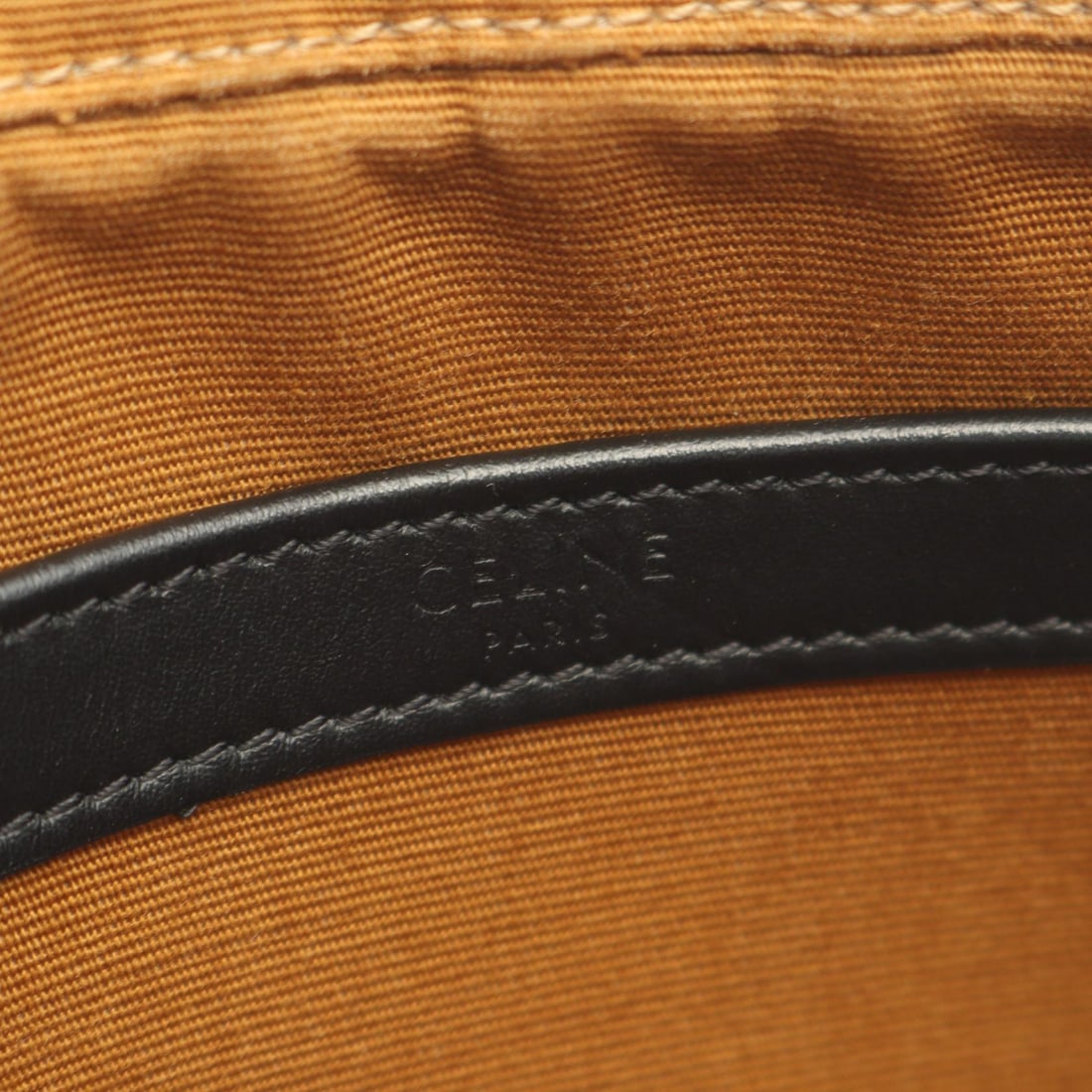 Celine Triomphe Messenger Black - 4
