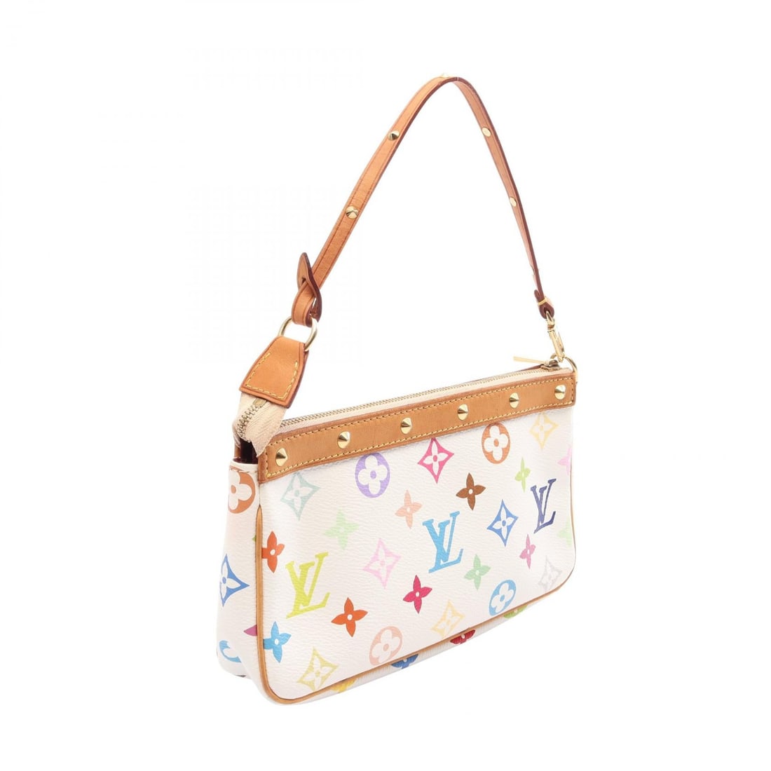 LV Pochettes Multicolor Blanc - 2
