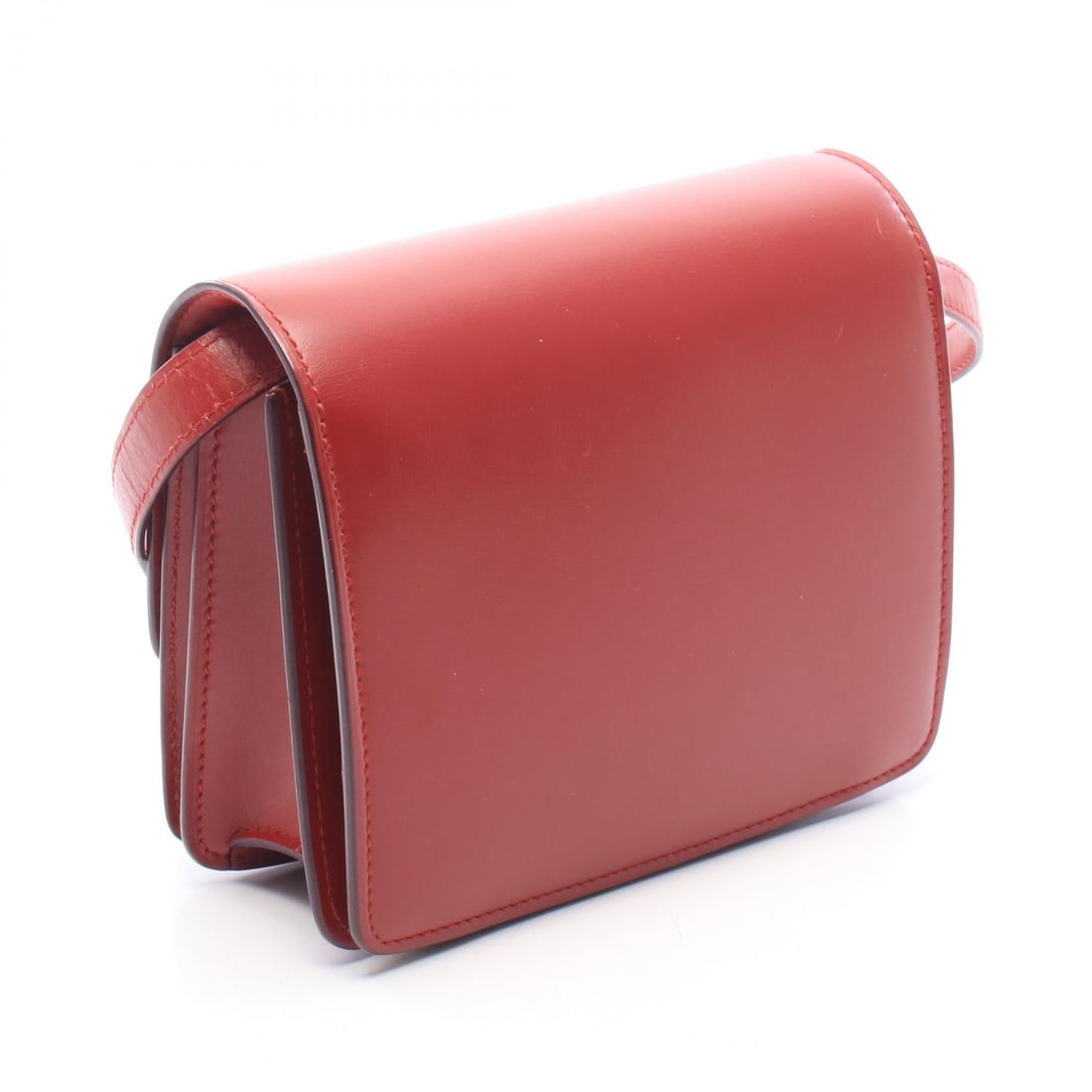 Celine Classic Small Shoulder Red - 2