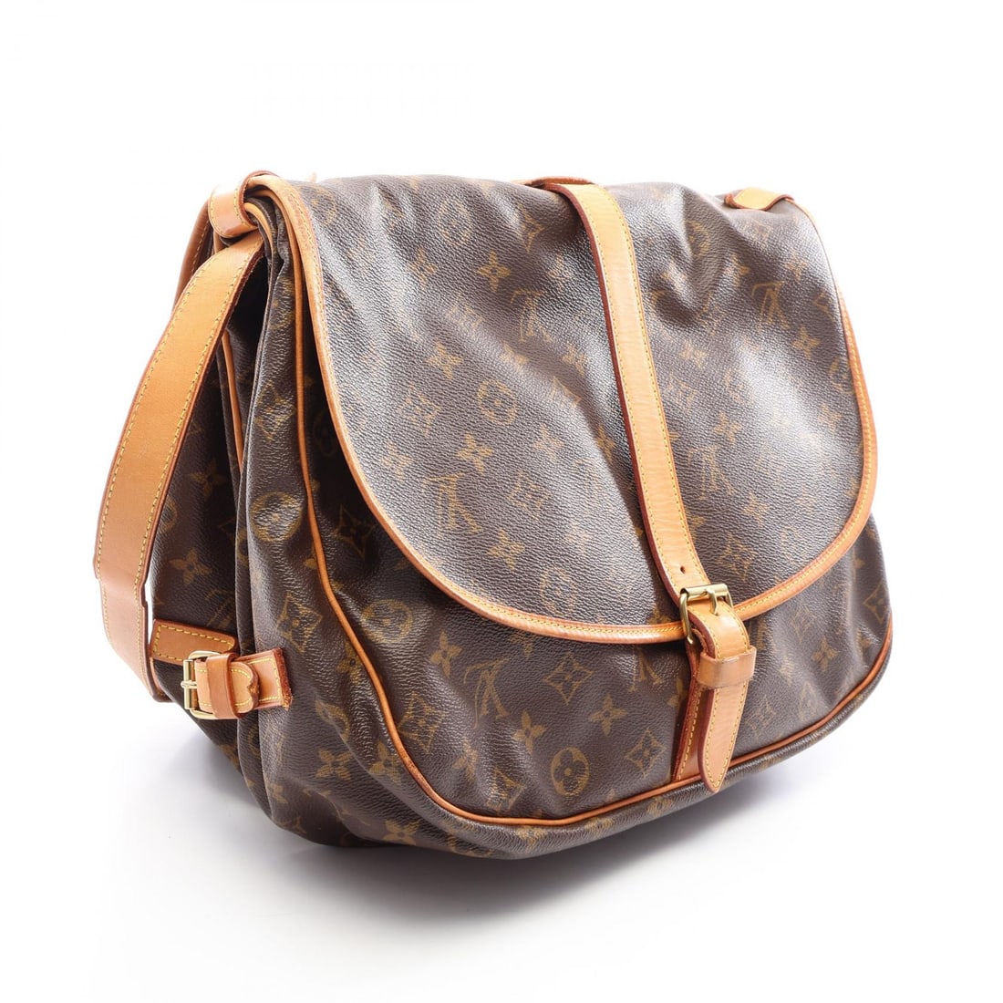 LV Saumur 35 Monogram Brown - 2
