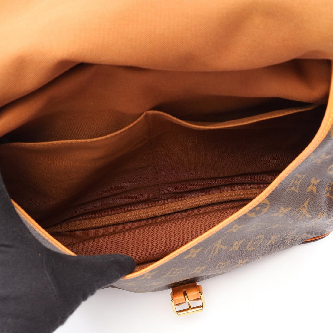 LV Saumur 35 Monogram Brown - 4