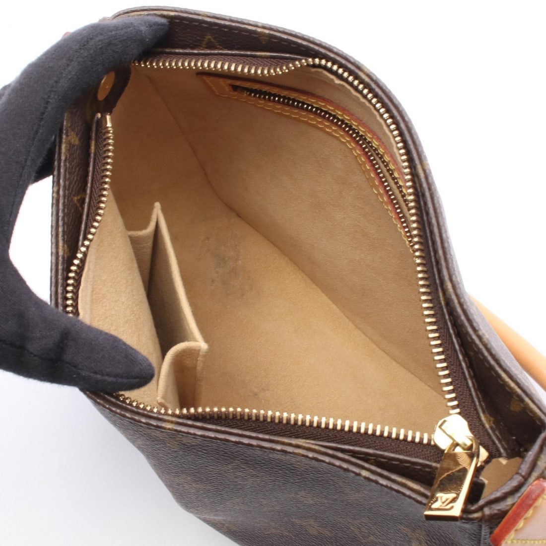 LV Looping MM Monogram Brown - 3