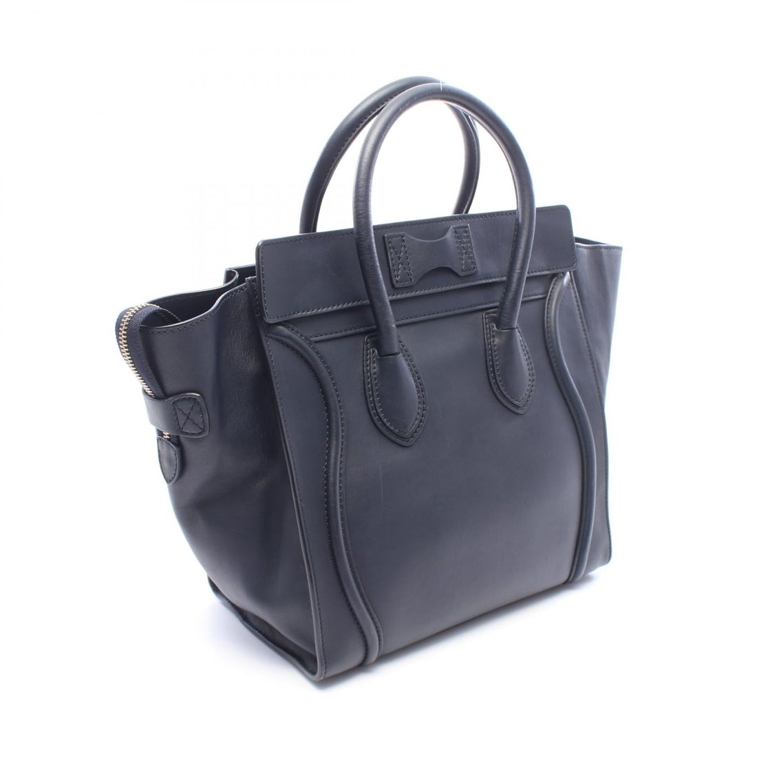 Celine Luggage Mini Navy - 2