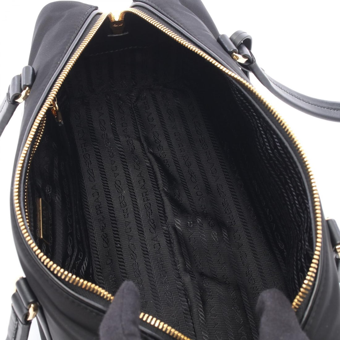 Prada Re-Nylon Top Handle Black - 3