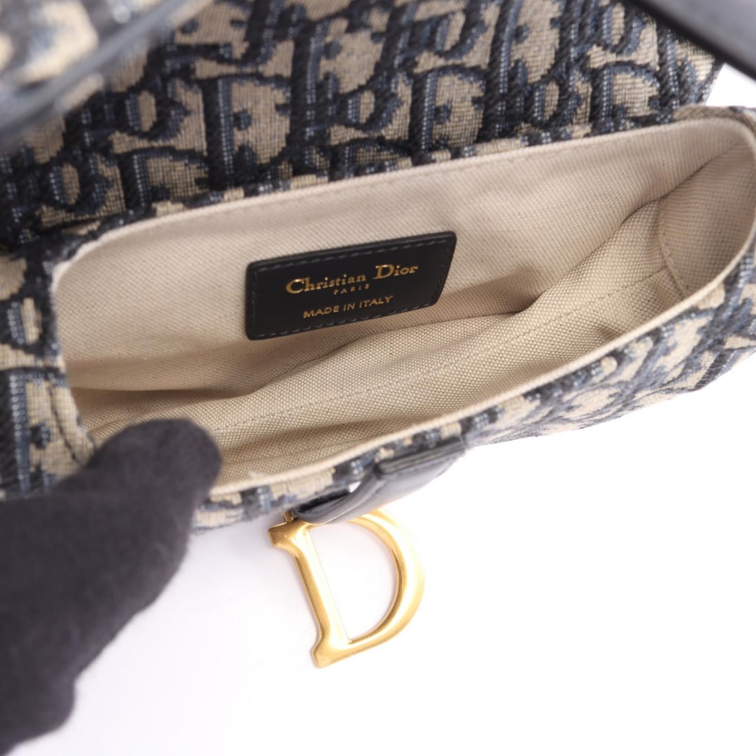 Dior Mini Saddle Oblique - 3