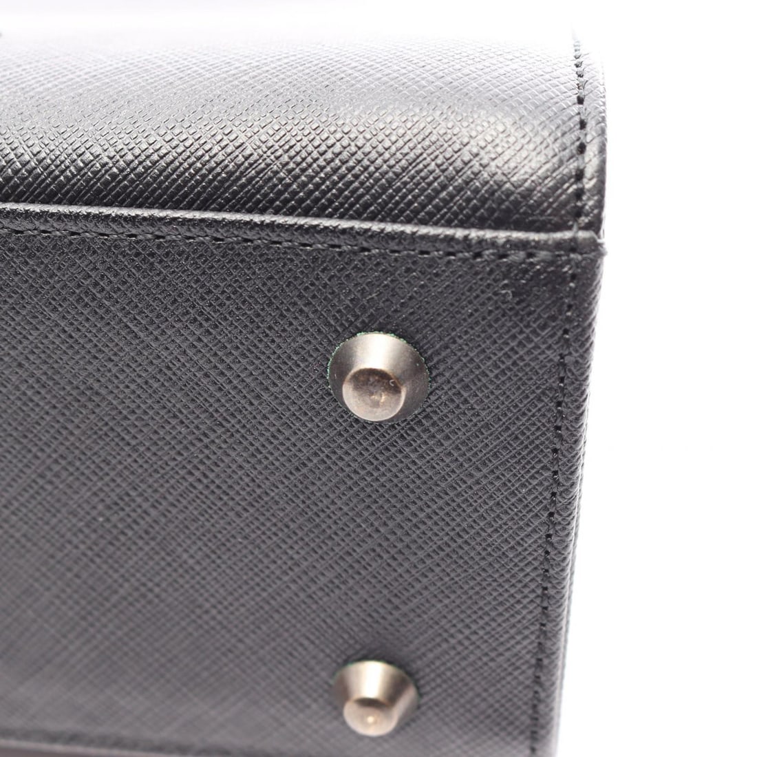YSL Leather Tote Black - 7