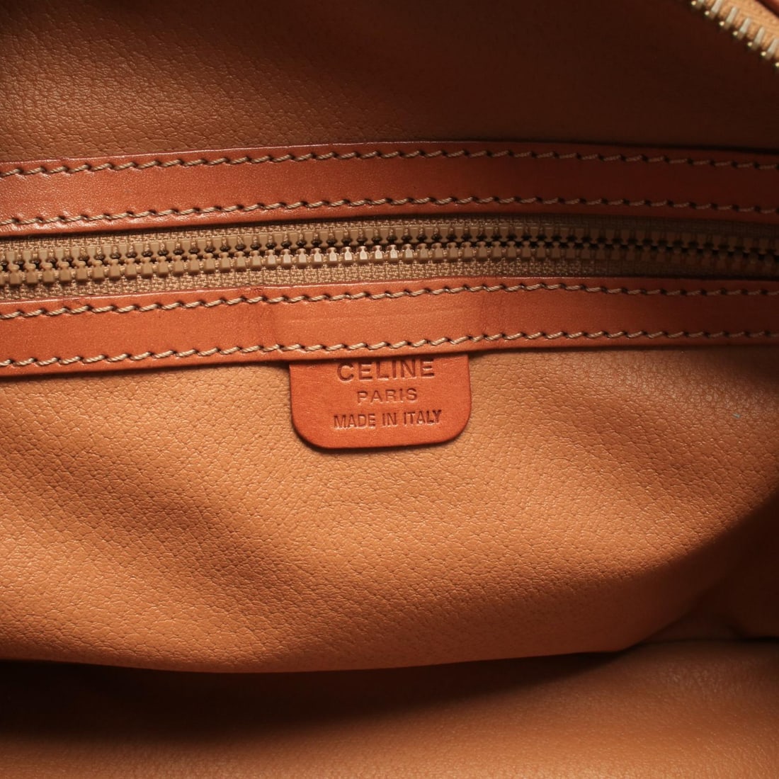 Celine Macadam Handbag Brown - 4