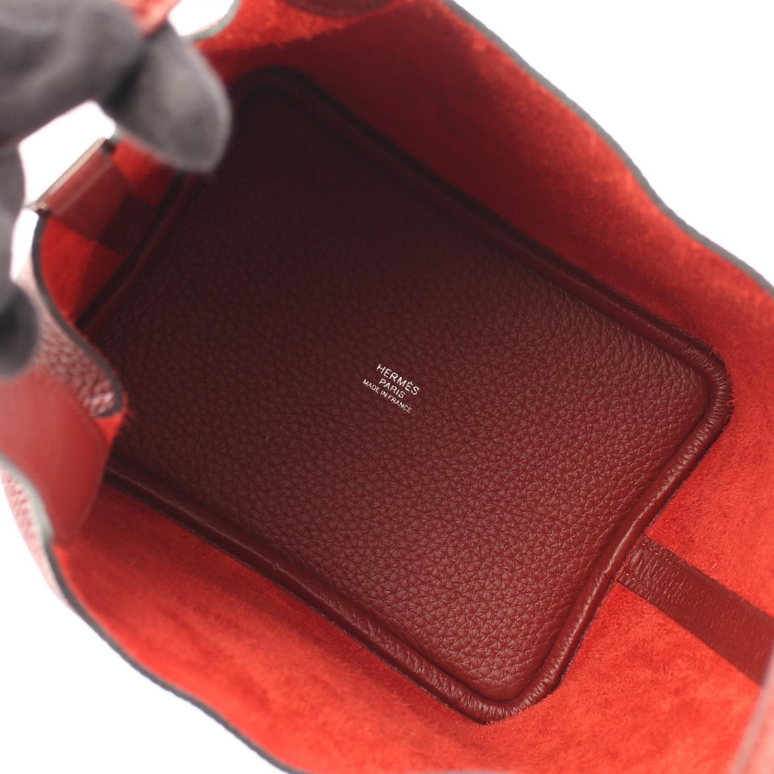 Hermès Picotin Lock PM Rouge H - 3