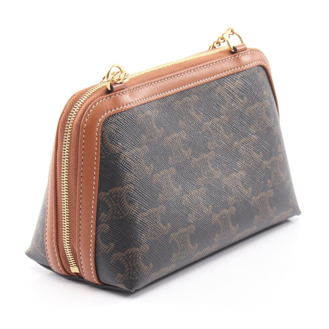 Celine Chain Clutch Triomphe - 2