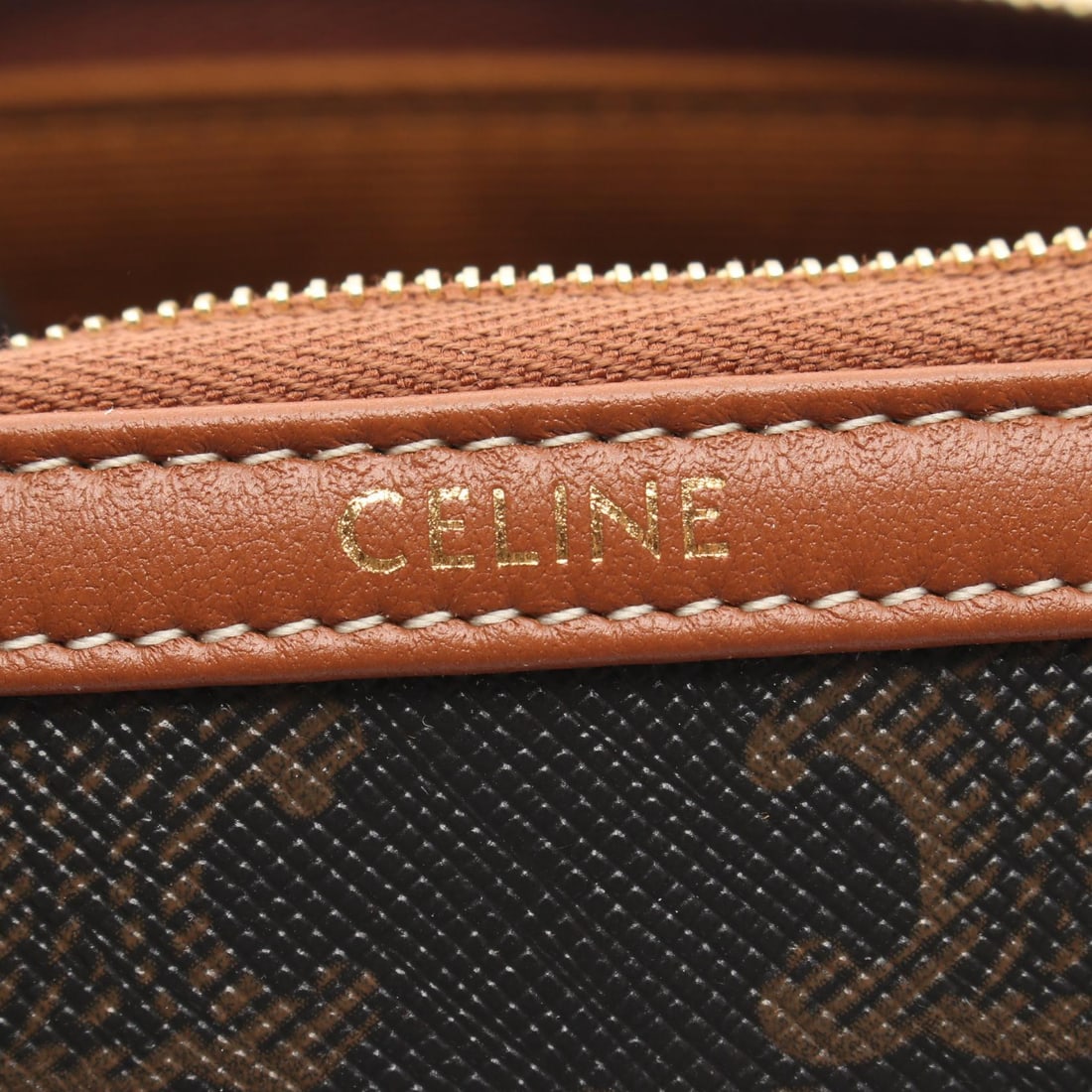 Celine Chain Clutch Triomphe - 4