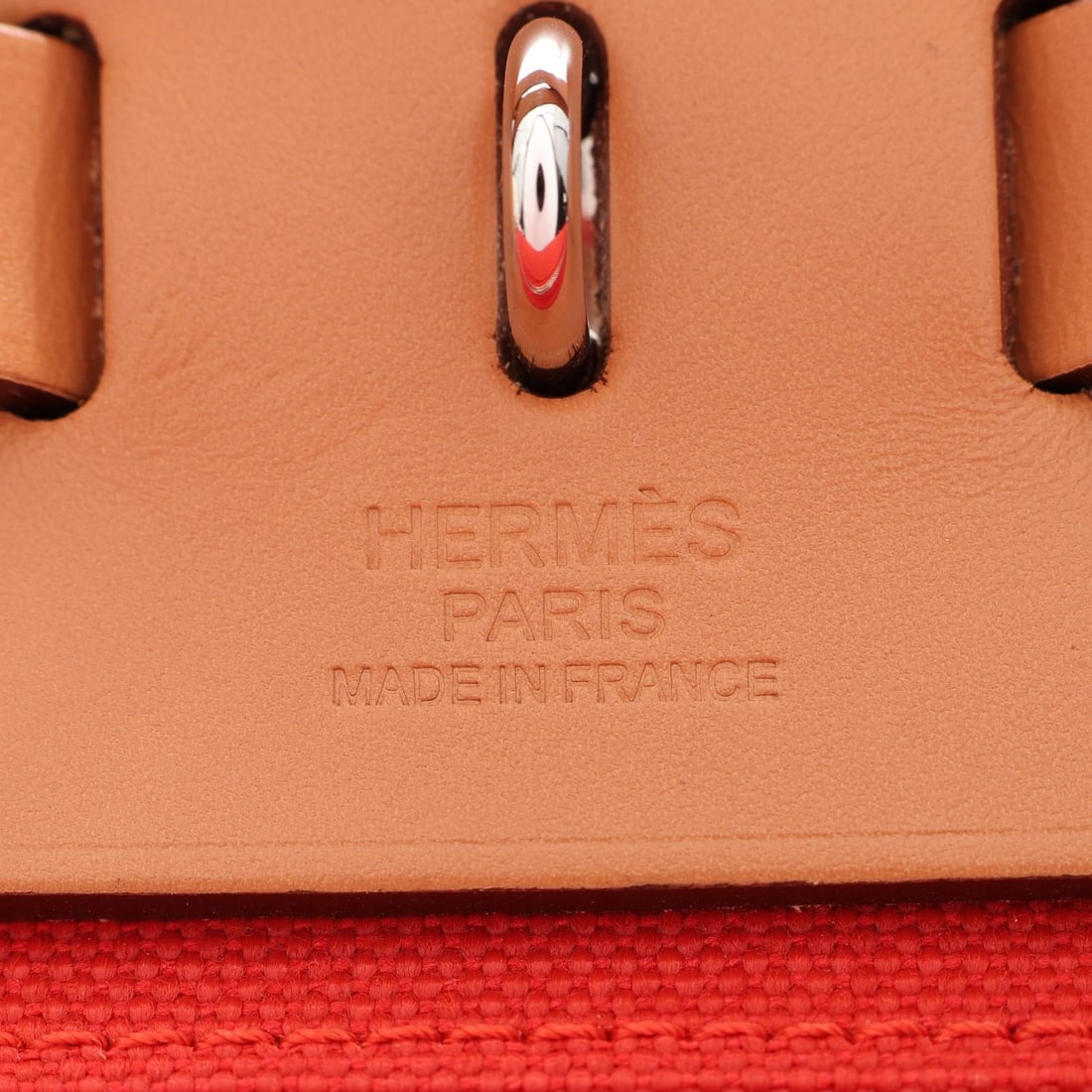 Hermès Alebag Zip Capucine Red - 4