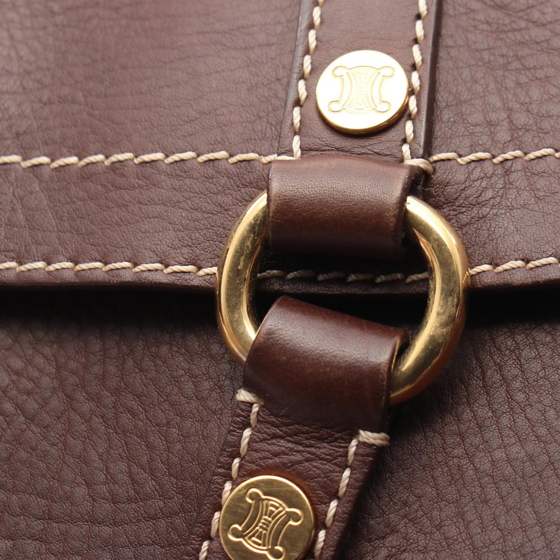 Celine Boogie Handbag Brown - 10
