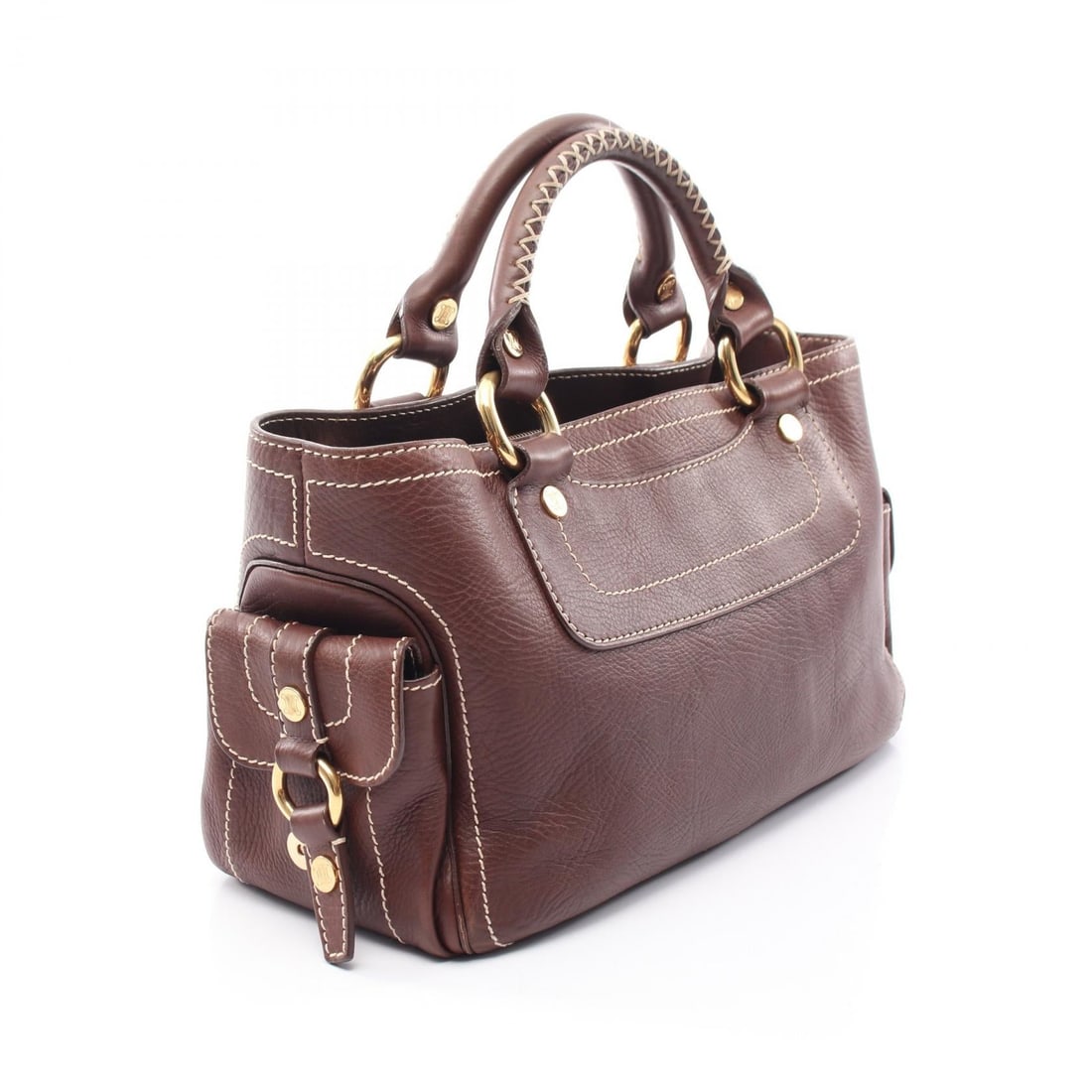 Celine Boogie Handbag Brown - 2
