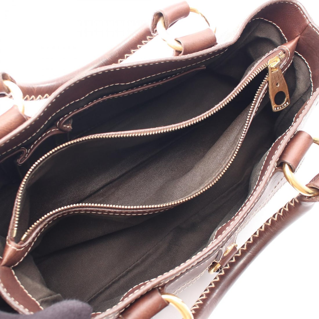 Celine Boogie Handbag Brown - 3