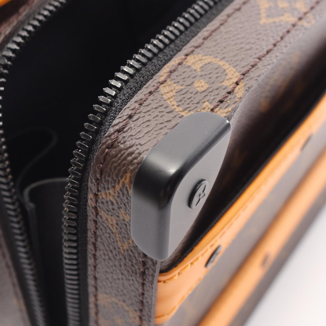 LV Handle Soft Trunk Orange - 6