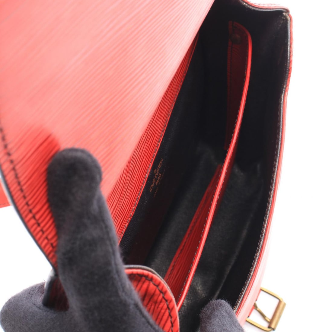 LV Cartouchiere Epi Red - 3